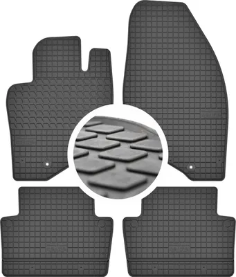 Image de Tapis de sol en caoutchouc pour Volvo S60 I (00-09) / S80 I (98-06)