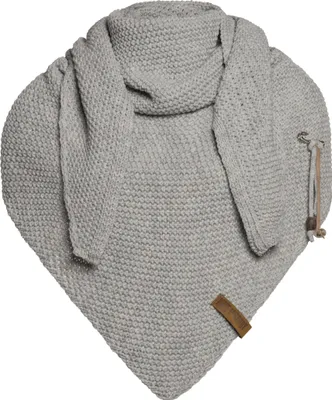 Produktbild von Knit Factory Coco Dreiecksschal - Iced Clay - 190x85 cm