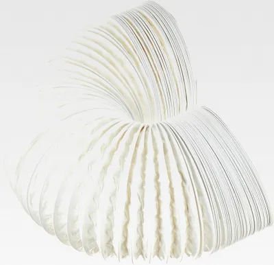 Produktbild von Flexibler PVC-Abluftschlauch Ø 100/102 mm, 5 m für Klimaanlagen, Wäschetrockner, Abzugshaube