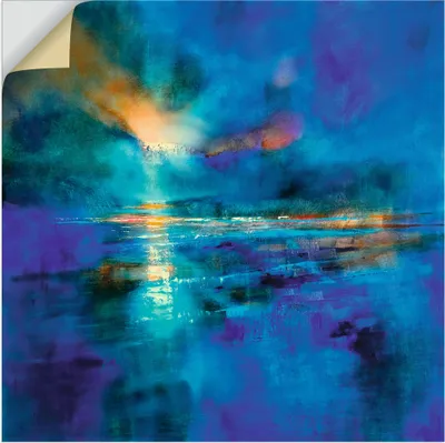 Produktbild von ARTland Wandbild, selbstklebend Island Größe: 70x70 cm