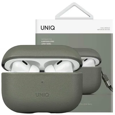 Produktbild von Uniq Terra Airpods Pro 2 Hülle Grün Grün One Size