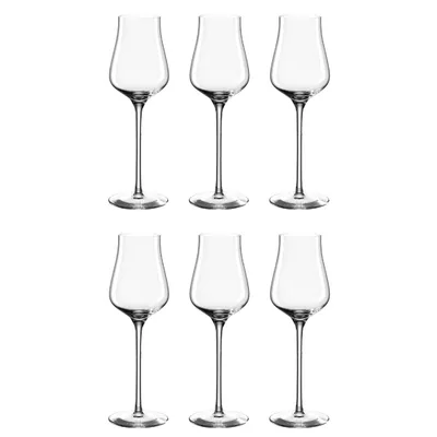 Produktbild von LEONARDO 066413 Brunelli Grappaglas 210 ml, Teqton Glas, klar (6 Stück)