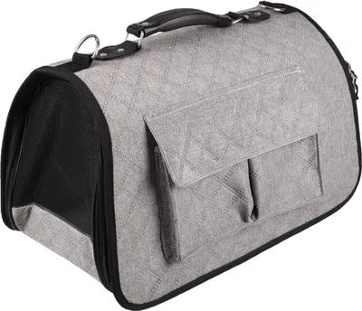 Immagine prodotto di FLAMINGO Borsa per animali domestici Amy Grey 45×21×28 cm