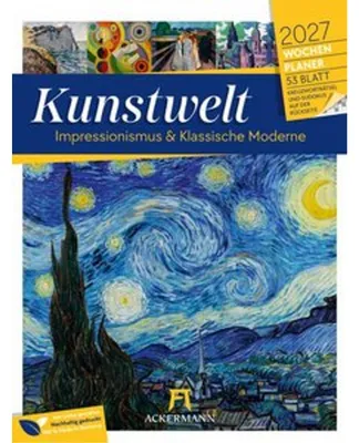 Produktbild von Kunstwelt Wochenplaner Kalender 2027 | Impressionismus und Klassische Moderne