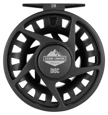 Productafbeelding van Shakespeare Cedar Canyon Disc-Fly-Rolle - Lichtgewicht grafietconstructie, verstelbaar