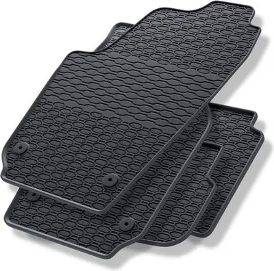 Produktbild von Gummifußmatten Geyer & Hosaja für Seat Cordoba (2002–2009), Ibiza (2002–2008) / Škoda Fabia I / Volkswagen Fox (2005–2010), Polo IV (2001–)