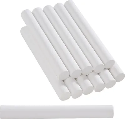 Produktbild von Tafelkreide, Ø 9,5 mm, 12 Stück, Weiß
