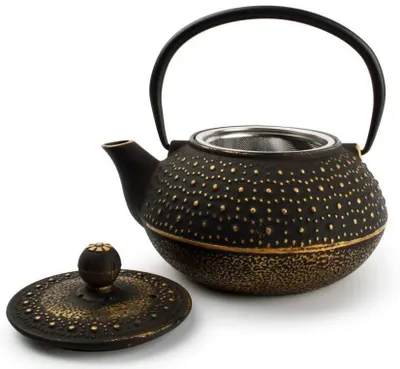 Produktbild von Salt & Pepper Teekanne My Tea Schwarz / Gold 800 ml