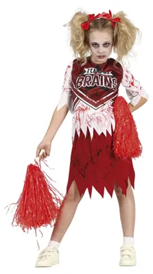 Immagine prodotto di Guirca Zombie-cheerleader-mädchenkostüm 7-9 anni 7-9 anni