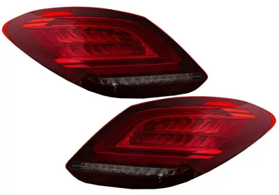 Immagine prodotto di Fanali posteriori full LED per Mercedes Classe C W205 berlina 2014-2018 look facelift.