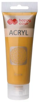 Produktbild von Acrylfarbe 75ml Ocker HAPPY COLOR