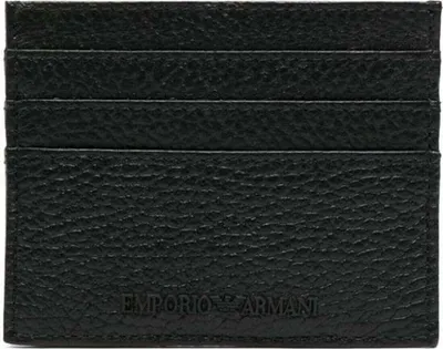 Zdjęcie produktu dla Emporio Armani męskie etui na karty kredytowe i wizytówki 4R173Y 068E8 0001 Kolor: Czarny Rozmiar: Jeden rozmiar