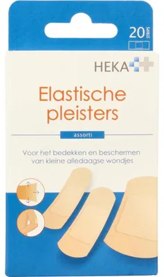 Produktbild von Heka Elastische pleister mix (20 stuks)