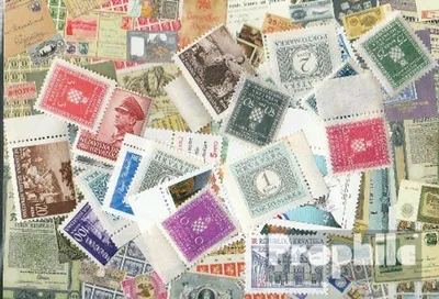 Produktbild von Briefmarken Kroatien 25 verschiedene Marken postfrisch