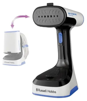 Immagine prodotto di Stiratrice portatile - Stiratrice a vapore portatile - 1500 W - 150 ml - Pieghevole - Antibatterica
