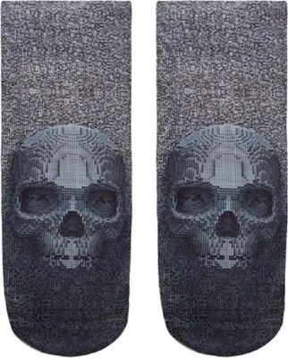 Produktbild von Socken Totenkopf Pixel, Einheitsgröße, Strümpfe Socke Totenköpfe