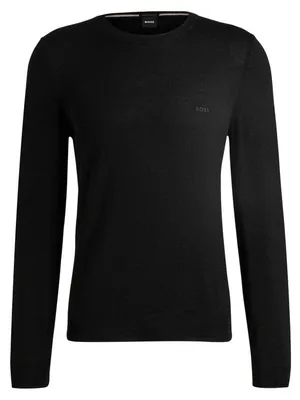 Produktbild von Boss - "Botto" Pullover für Herren, Jerseyware GT18446 (M) (Schwarz)