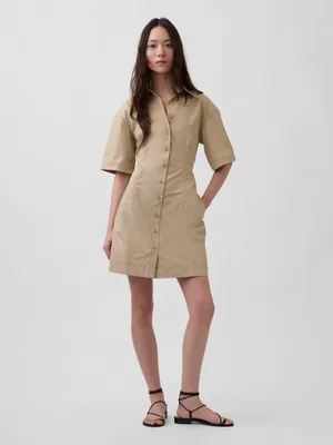 Produktbild von GAP Minikleid aus Popeline-Hemd XS