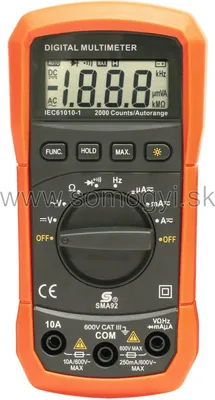 Obrázok produktu pre Multimeter digitálny SMA92