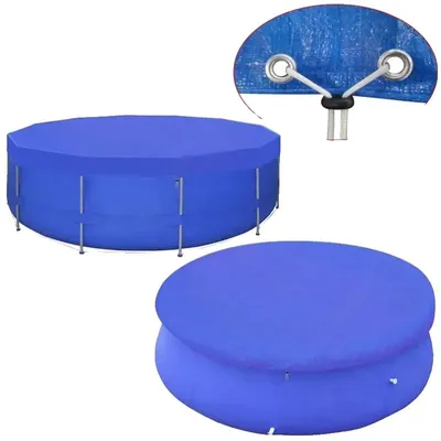 Productafbeelding van Zwembaddekking, waterdicht, scheurbestendig, blauw