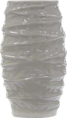 Produktbild von Keramik Design Vase ( A groß ) grau