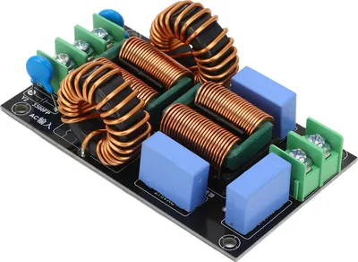 Image de 20A EMI Filter 3 Stage Excellent Noise Filtering Audio Amplifier Power Supply Filtering Board AC110V?250V