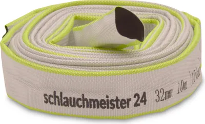 Produktbild von Ø 1 1/4 Zoll - 32 mm, 10 Meter Industrieschlauch | Bauschlauch | Flachschlauch
