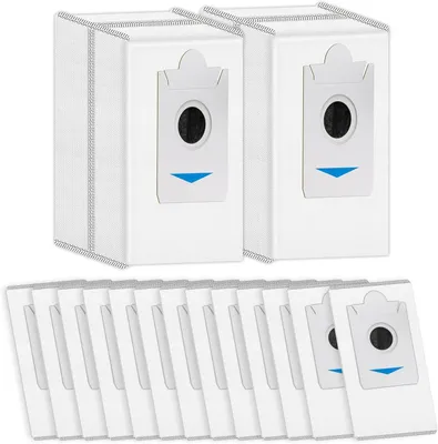 Produktbild von (15 Stück) T30S PRO Ersatz staubbeutel für ECOVACS DEEBOT T30S PRO/ T30S/ X5 Omni/ X5 Pro Omni/ X2/ X2 Omni, Aktivkohlefilterschicht, Einwegbeutel, Staubsaugerbeutel (NICHT FÜR T30S COMBO)