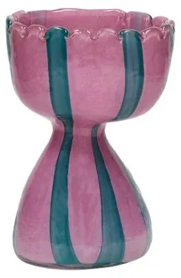 Immagine prodotto di Vaso in vetro "Pomax Waves", multicolore, diametro 14 cm, altezza 21 cm
