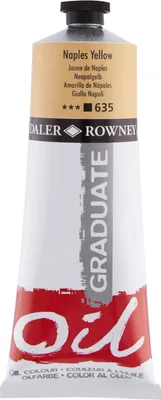 Zdjęcie produktu dla Daler Rowney Graduate Farba olejna Naples Yellow 200 ml 1 szt.