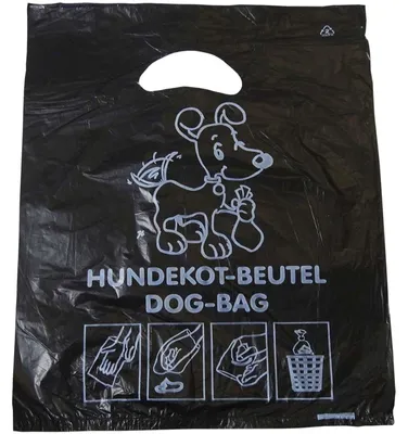Image de 1000 sachets pour déchets canins Sacs déchirables 250 x 310 + 30 mm Sacs de promenade Sacs pour déchets canins