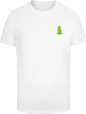 Imagen del producto de Camiseta de hombre Urban Classics "Christmas Vibes", color blanco, talla M