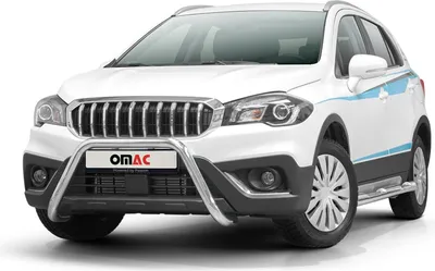 Produktbild von Frontbügel Frontschutzbügel für Suzuki SX4 S-Cross 2016-2022 mit ABE Silber