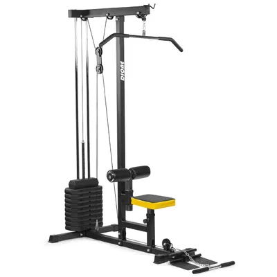 Produktbild von Dione LT60 - Latzugstation - Latzugturm  - Homegym - Mit 60kg Trainingsgewicht - Erweiterbar bis zu 90 kg
