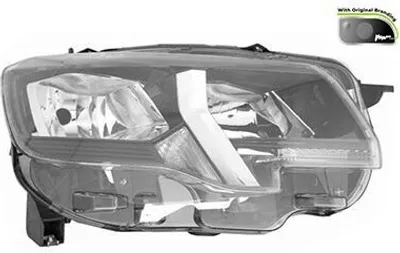 Immagine prodotto di Faro VAN WEZEL sinistro adatto per PEUGEOT Rifter MPV 4091961V