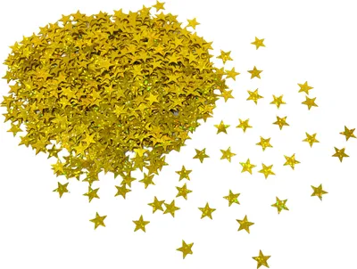 Produktbild von Oblique Unique Stern Konfetti Tisch Streu Irisierend Deko für Weihnachten Geburtstag Party Goldene Hochzeit JGA - gold