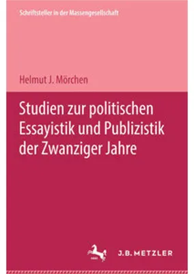 Immagine prodotto di Studien zur politischen Essayistik und Publizistik der zwanziger Jahre