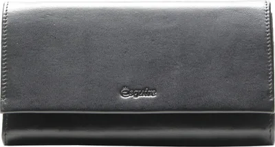 Produktbild von Esquire Geldbörse New Silk Ladies Long Wallet Black schwarz