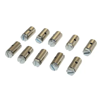 Produktbild von 10x Bowdenzug Schraubnippel Klemmnippel 8x15 mm