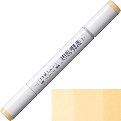 Immagine prodotto di COPIC Sketch Pennello e scalpello a doppia faccia, E00 Cotone perlato
