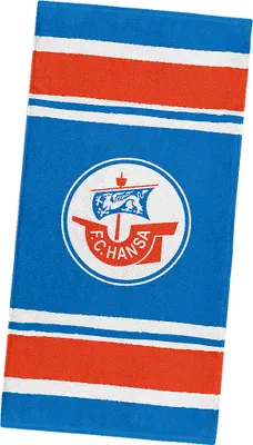Produktbild von F.C. Hansa Rostock Velourstuch Blau-Weiß-Rot