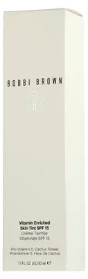 Produktbild von Bobbi Brown Vitamin Enriched Skin Tinted Moisturizer SPF 15, Tube, Creme, Jeder Hauttyp, Feuchtigkeitsspendend, Nährend, Schutz, Licht, Beige