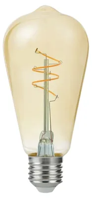 Produktbild von SPL E27 LED Filamentlampe ST64 4,2W Extra Warmweiß Dimmbar