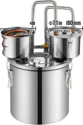 Obrázek produktu pro Lihovar, dvojitý kondenzátor, kapacitní, DTDB-10L-U