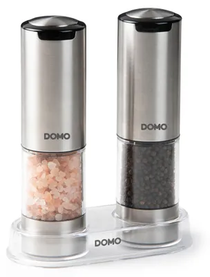 Zdjęcie produktu dla Domo DO3102, Stal nierdzewna, Pieprz, 0,095 l, 160 mm, 76 mm, 196,6 mm