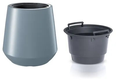 Produktbild von Prosperplast Blumenkübel HEOS Hellgrau 43,9 cm