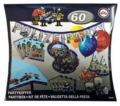 Image de Police - Mallette de fête pour 8 personnes