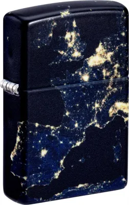 Produktbild von Zippo Feuerzeug Night Earth Design Glow in the Dark Green 540° Color 60007068