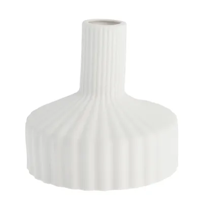 Produktbild von Storefactory Vase Samset Weiß (16cm)