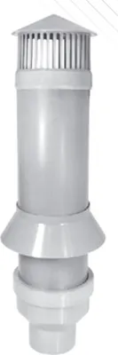 Produktbild von Dachentlüftung Entlüftungssystem DN 160 1000mm 9 3013 000 41 01 03 Flansch